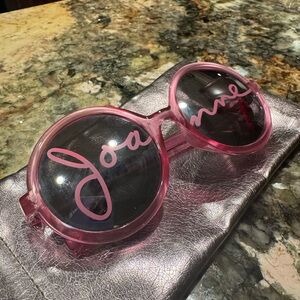 Gaga Joanne Tour Glasses - Pink Round Sunglasses